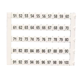 MT5-51-100 sorkapocs jelölő  51-100 ig