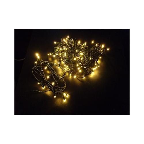 Fényfüzér 100led. meleg fehér