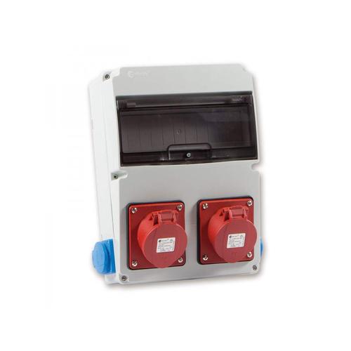 11 modul, 2x5P16A +2x2P+F