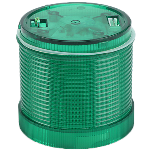 Fényjelző oszlopelem, zöld 24V AC/DC