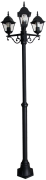 Kültéri álló lámpatest három ágú